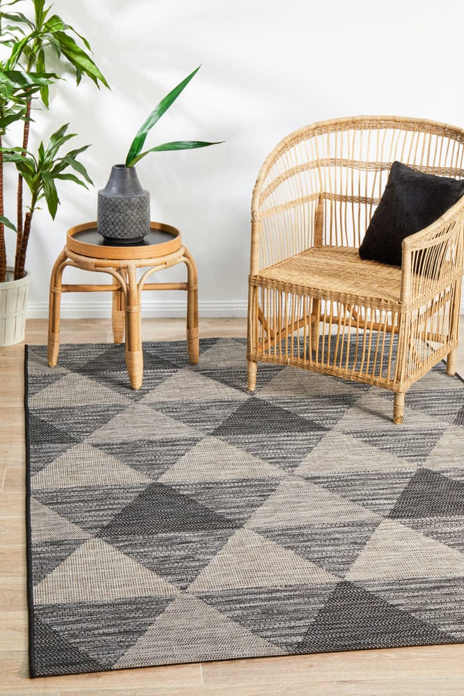 Rug Culture Rugs 230X160CM Rug Culture Terrace 5503 Black