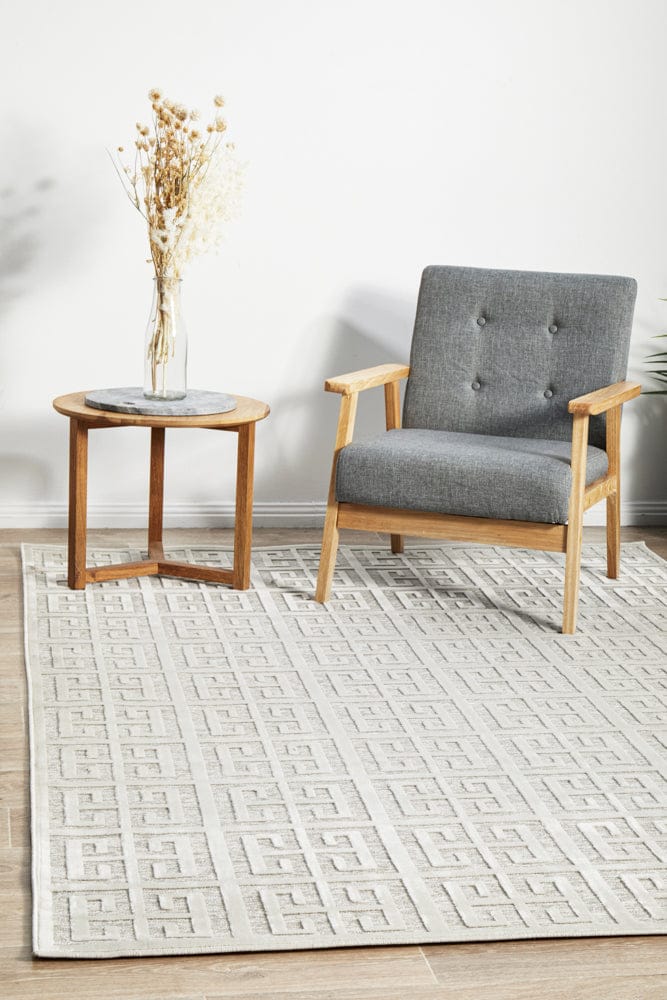 RUG CULTURE Rugs 230X160CM York Brenda Natural White Rug