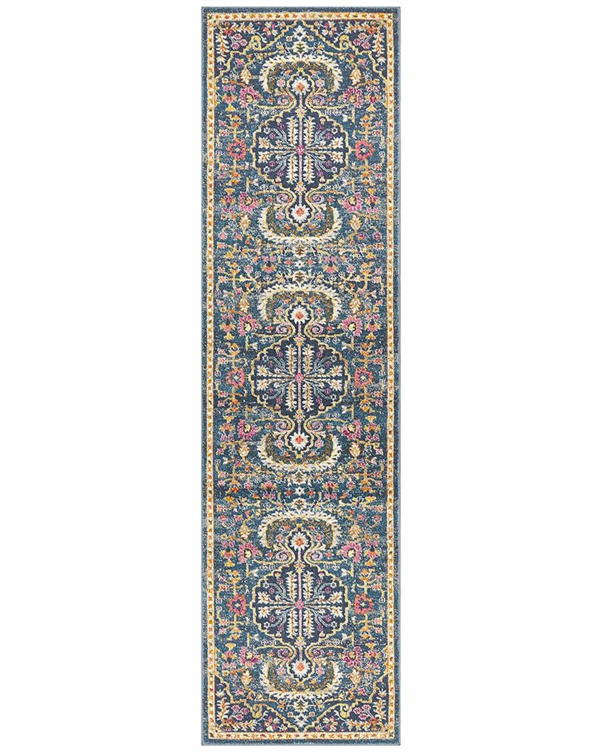 Rug Culture Rugs 300X80CM Babylon 209 Navy