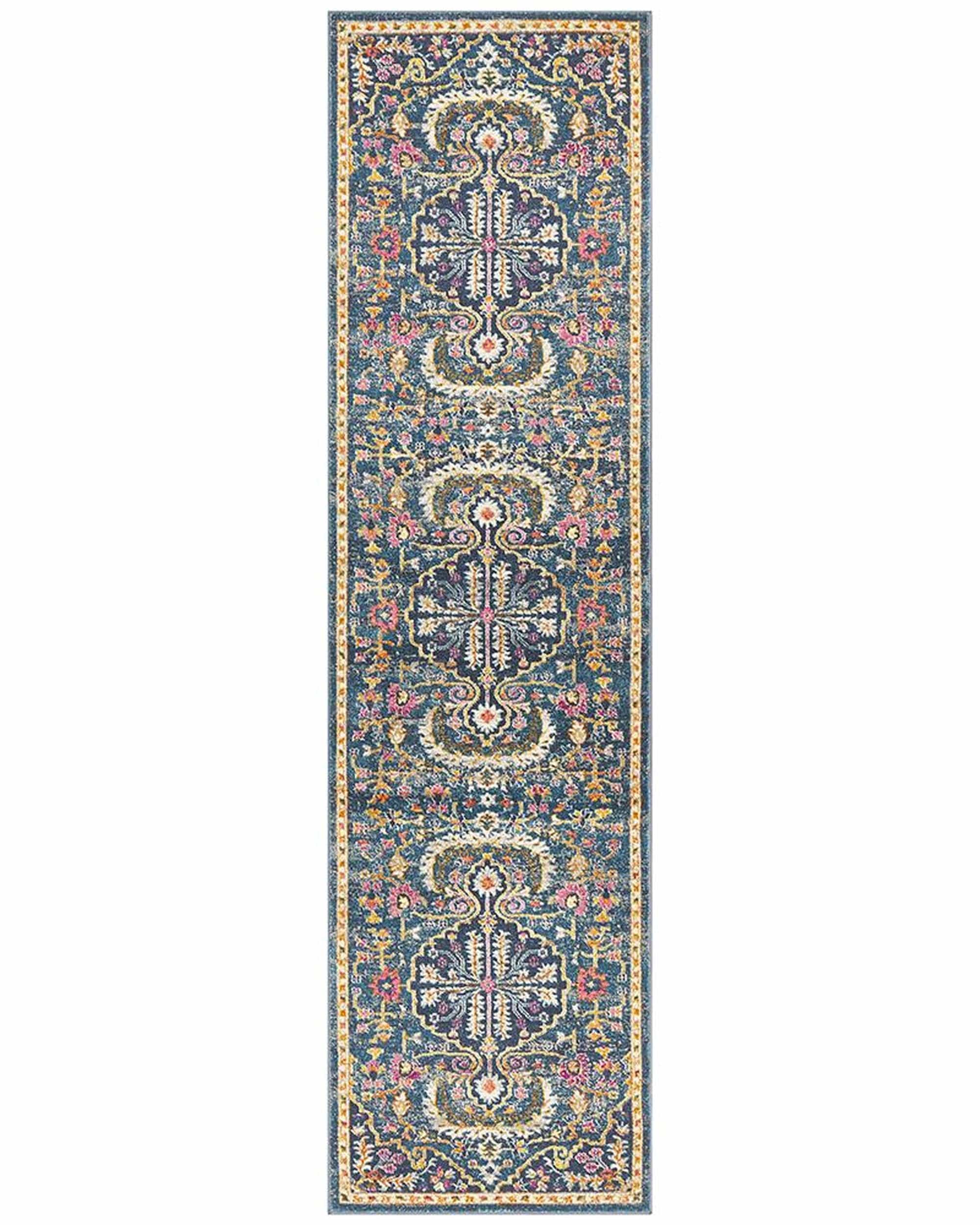 Rug Culture Rugs 300X80CM Babylon 209 Navy