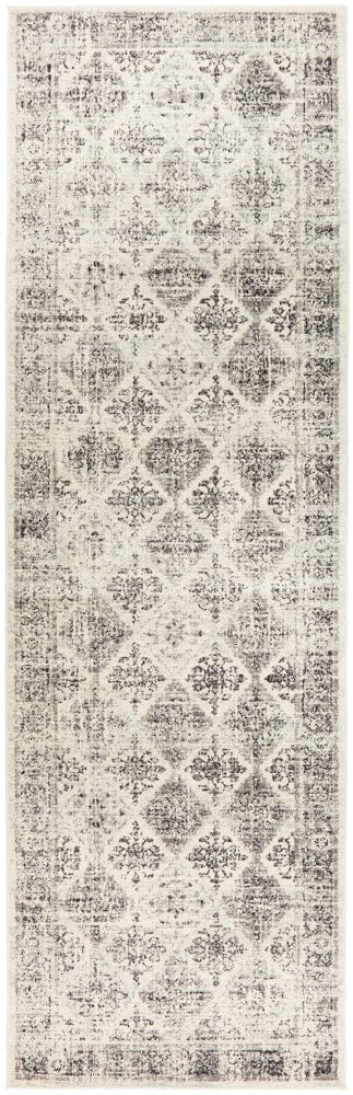 Rug Culture Rugs 300X80CM Century 999 Grey Rug