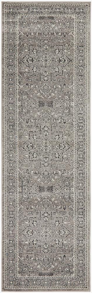 Rug Culture Rugs 300X80CM Evoke Stone Grey Transitional Rug
