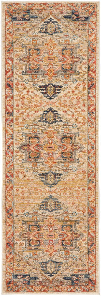 Rug Culture Rugs 300X80CM Legacy 850 Rust Rug