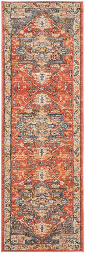 Rug Culture Rugs 300X80CM Legacy 850 Terracotta Rug