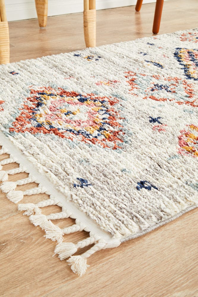 Rug Culture Rugs 300X80CM Marrakesh 222 Silver Runner Rug