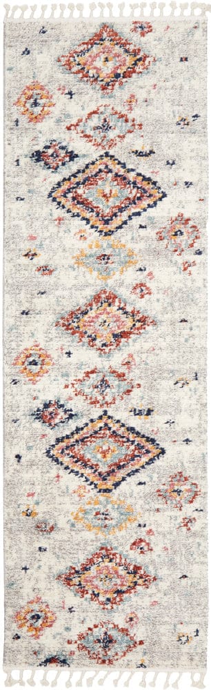 Rug Culture Rugs 300X80CM Marrakesh 222 Silver Runner Rug