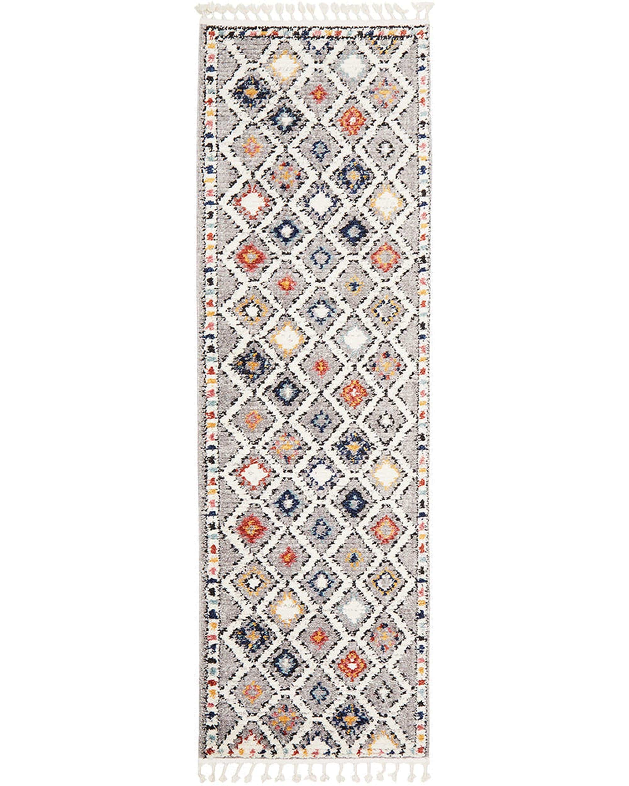 Rug Culture Rugs 300X80CM Marrakesh 555 Grey Rug