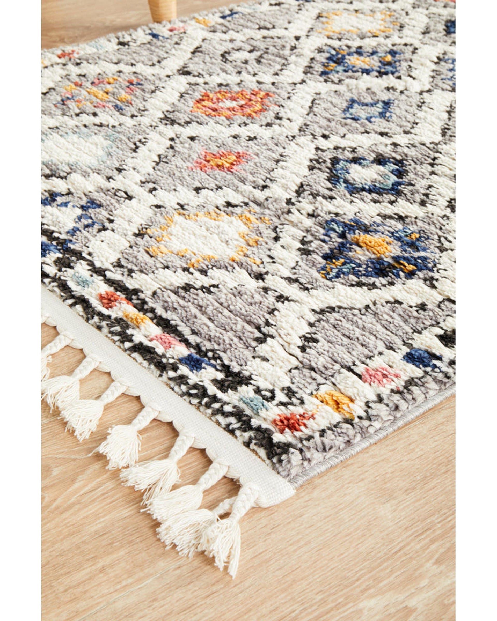 Rug Culture Rugs 300X80CM Marrakesh 555 Grey Runner Rug