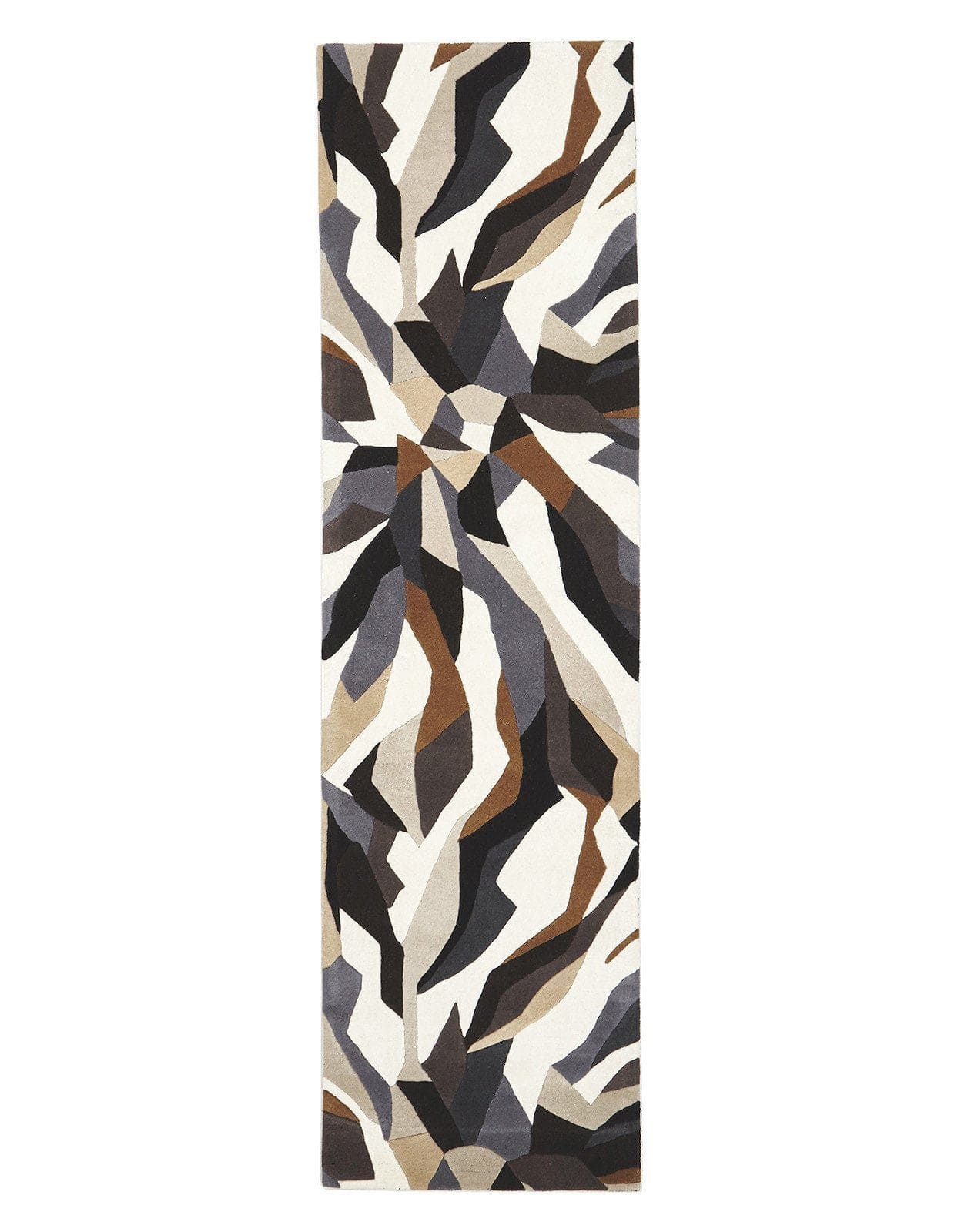 Rug Culture Rugs 300X80CM Matrix Pure Wool 903 Fossil Rug