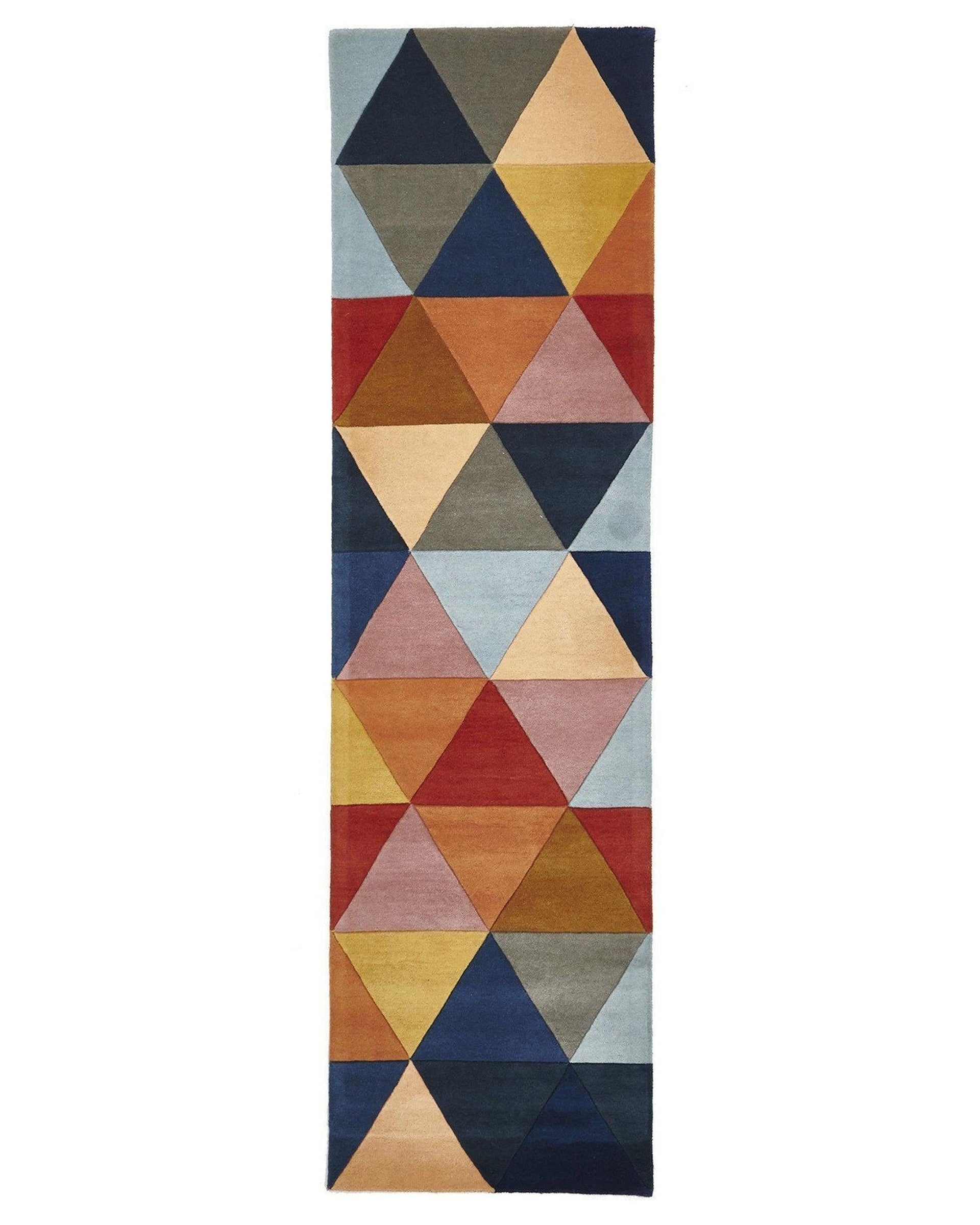 Rug Culture Rugs 300X80CM Matrix Pure Wool 905 Multi Rug