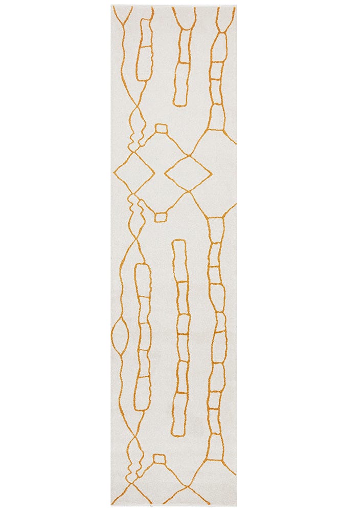 RUG CULTURE Rugs 300X80CM Paradise Amy Gold