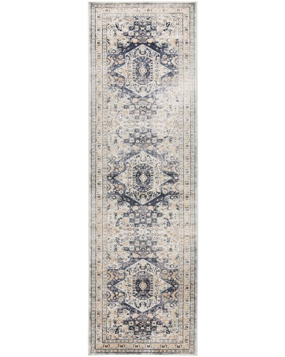 Providence Rugs Providence Esquire Brushed Traditional Blue Rug