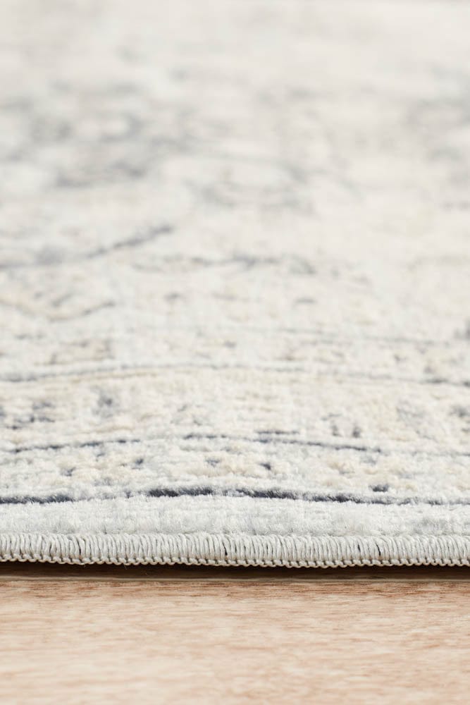 Rug Culture Rugs 300X80CM Providence Esquire Brushed Traditional Blue Runner