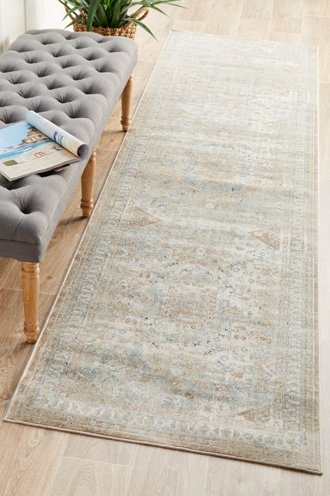 Rug Culture Rugs 300X80CM Providence Esquire Central Traditional Beige Runner