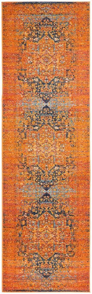 Rug Culture Rugs 300X80CM Radiance 400 Rust Rug