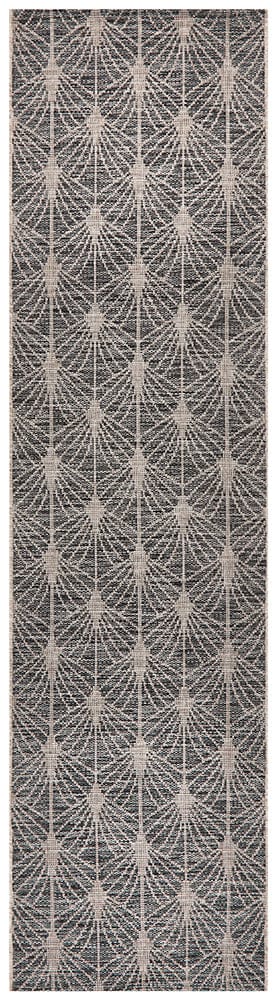 Rug Culture Rugs 300X80CM Rug Culture Terrace 5502 Black