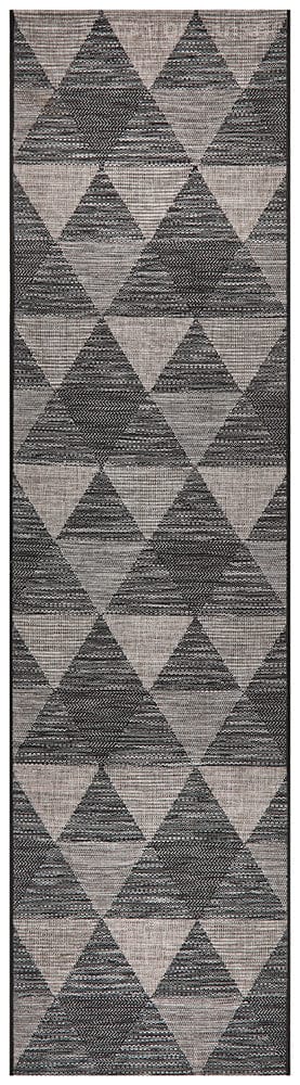 Rug Culture Rugs 300X80CM Rug Culture Terrace 5503 Black