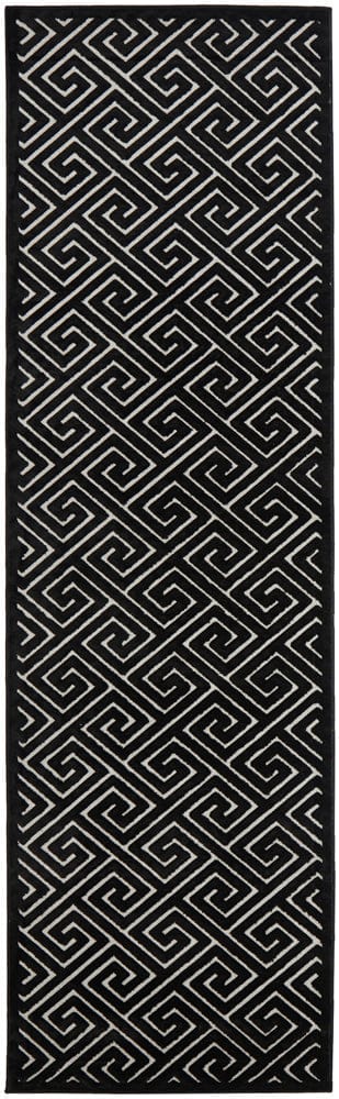 RUG CULTURE Rugs 300X80CM York Alice Black & Gold Rug