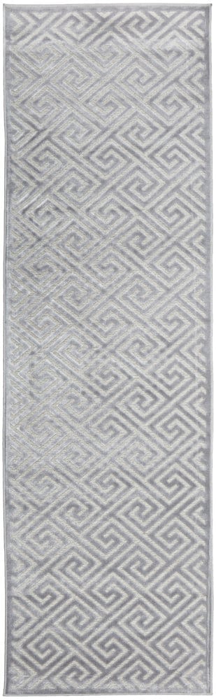 RUG CULTURE Rugs 300X80CM York Alice Silver Rug