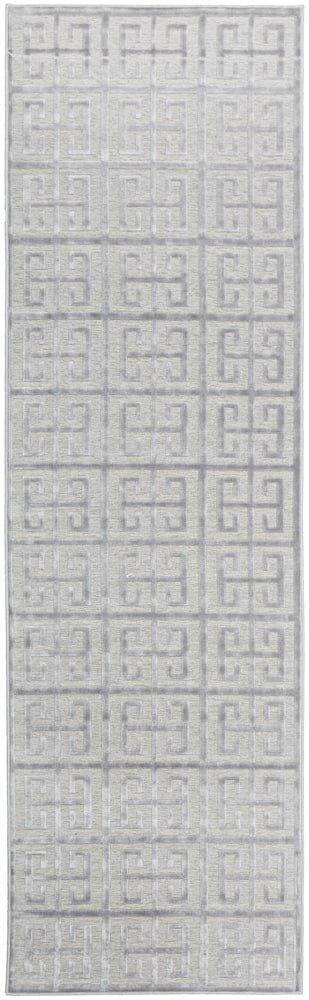 RUG CULTURE Rugs 300X80CM York Brenda Silver Rug