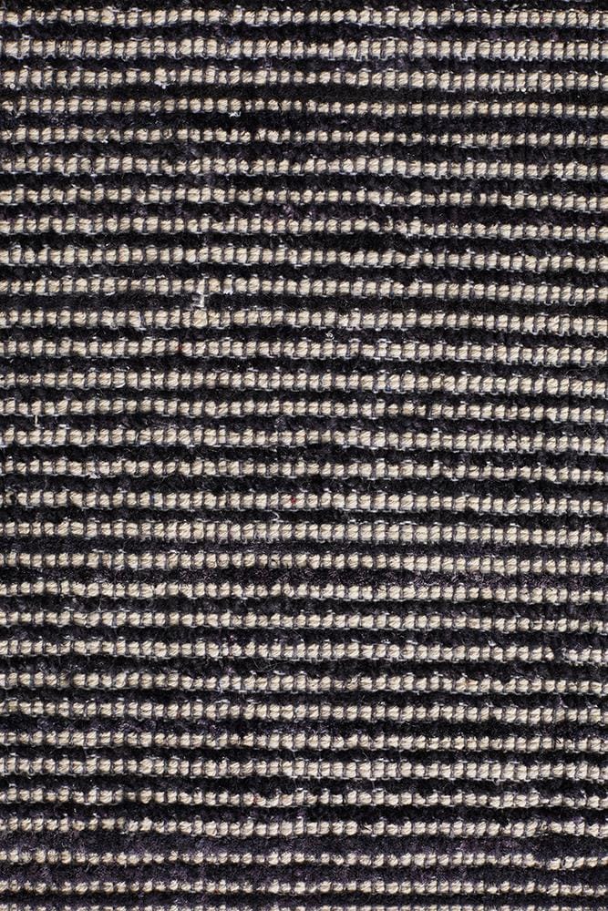 Rug Culture Rugs Allure Black Cotton Rayon Rug