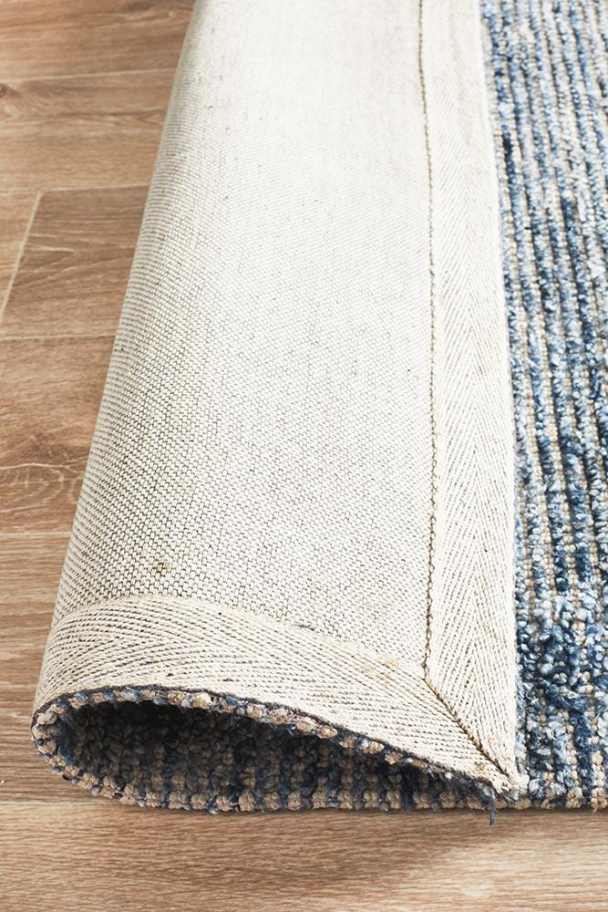 Rug Culture Rugs Allure Indigo Cotton Rayon Rug