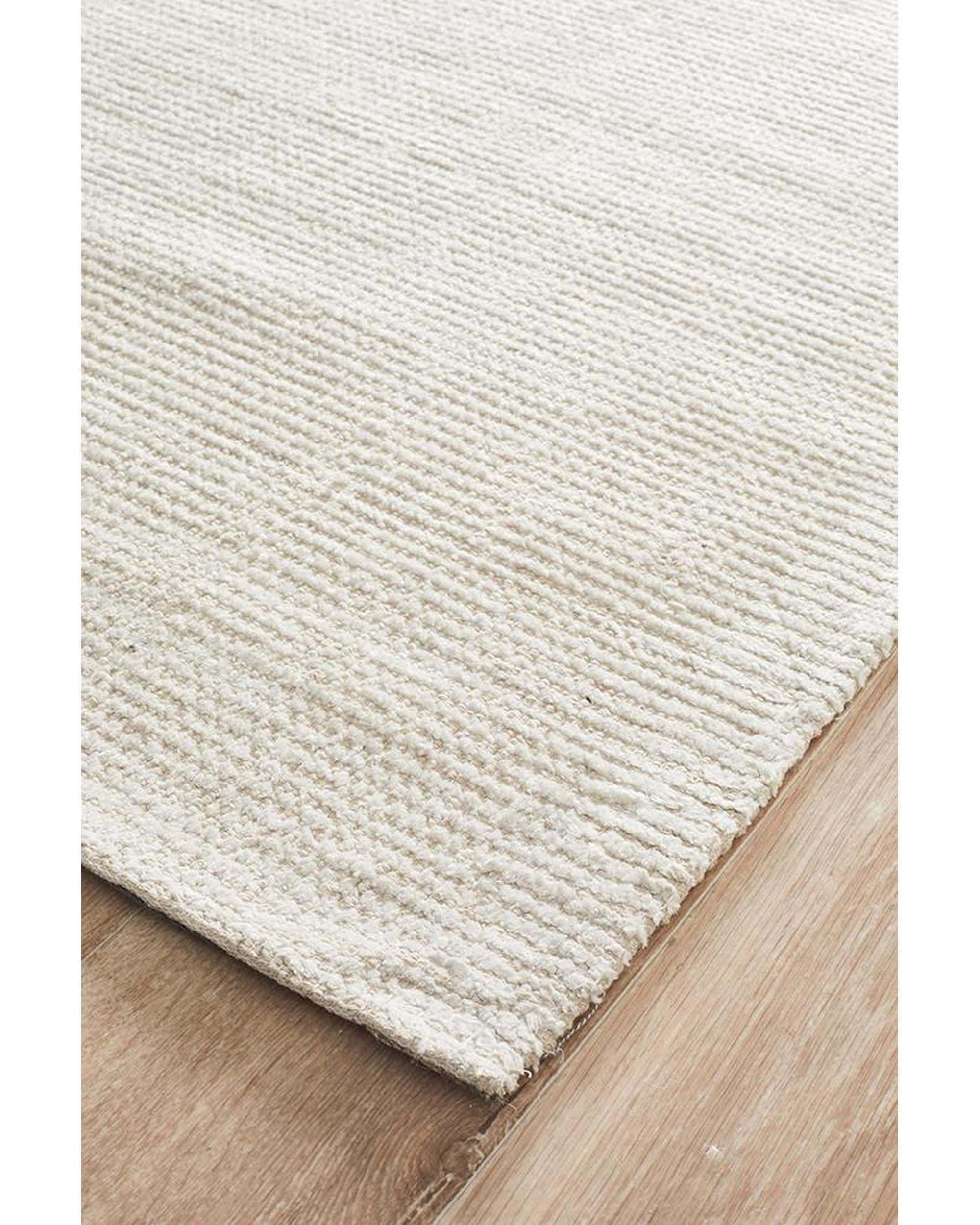 Rug Culture Rugs Allure Ivory Cotton Rayon Rug