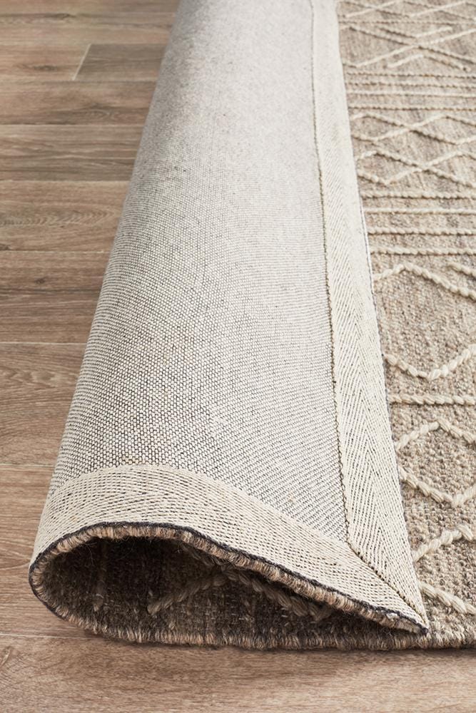 Rug Culture Rugs Arya Stitch Woven Rug Natural