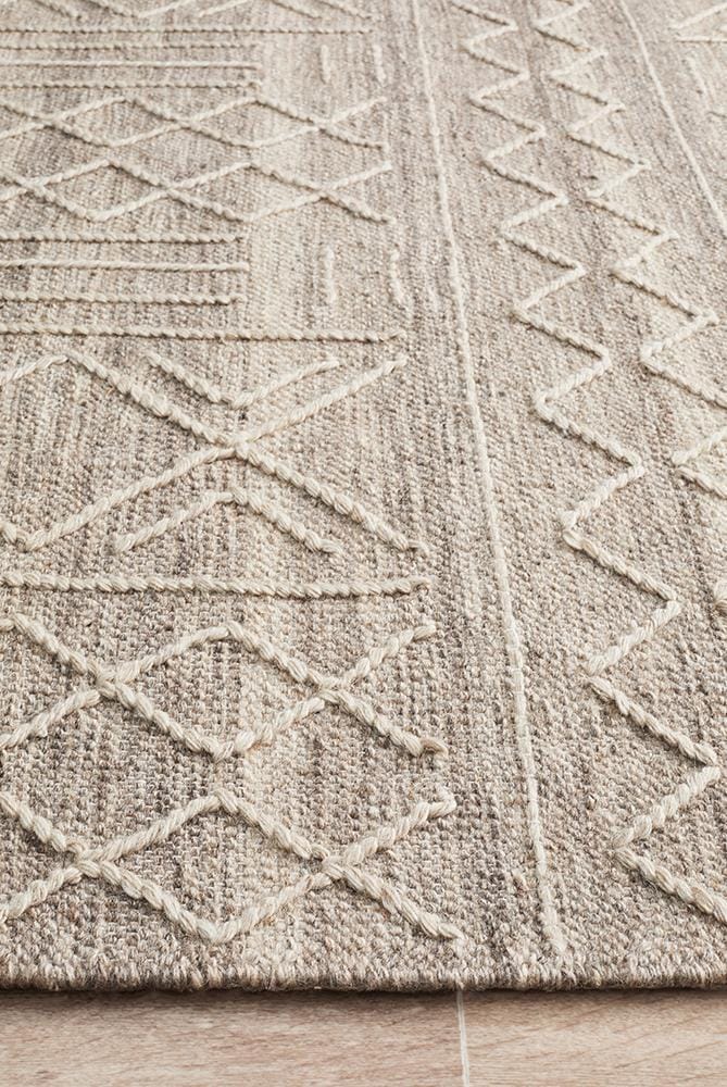 Rug Culture Rugs Arya Stitch Woven Rug Natural