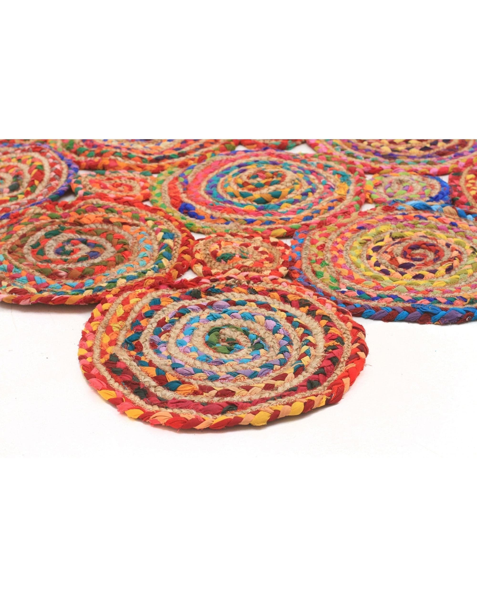 Rug Culture Rugs Atrium Amilia Cotton and Jute Rug Multi