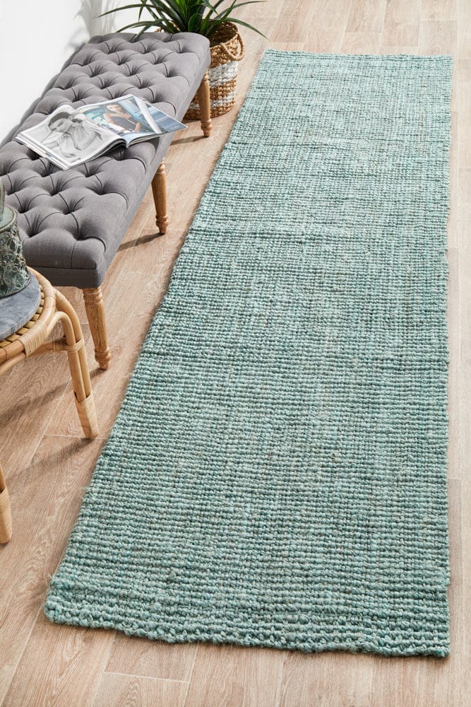 Rug Culture Rugs Atrium Barker Blue Runner