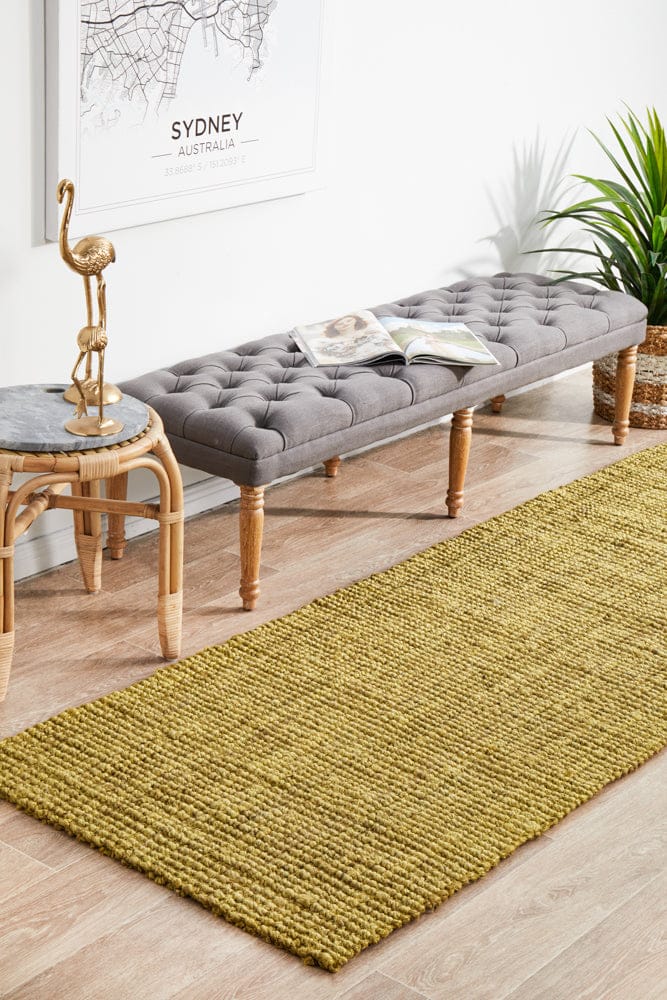 Rug Culture Rugs Atrium Barker Green Runner