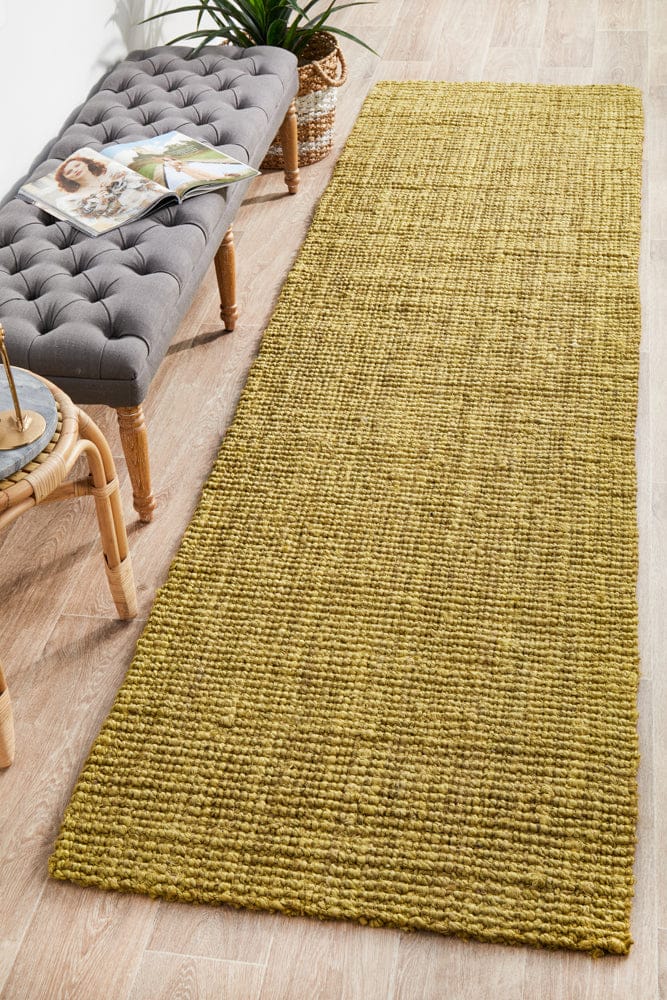 Rug Culture Rugs Atrium Barker Green Runner