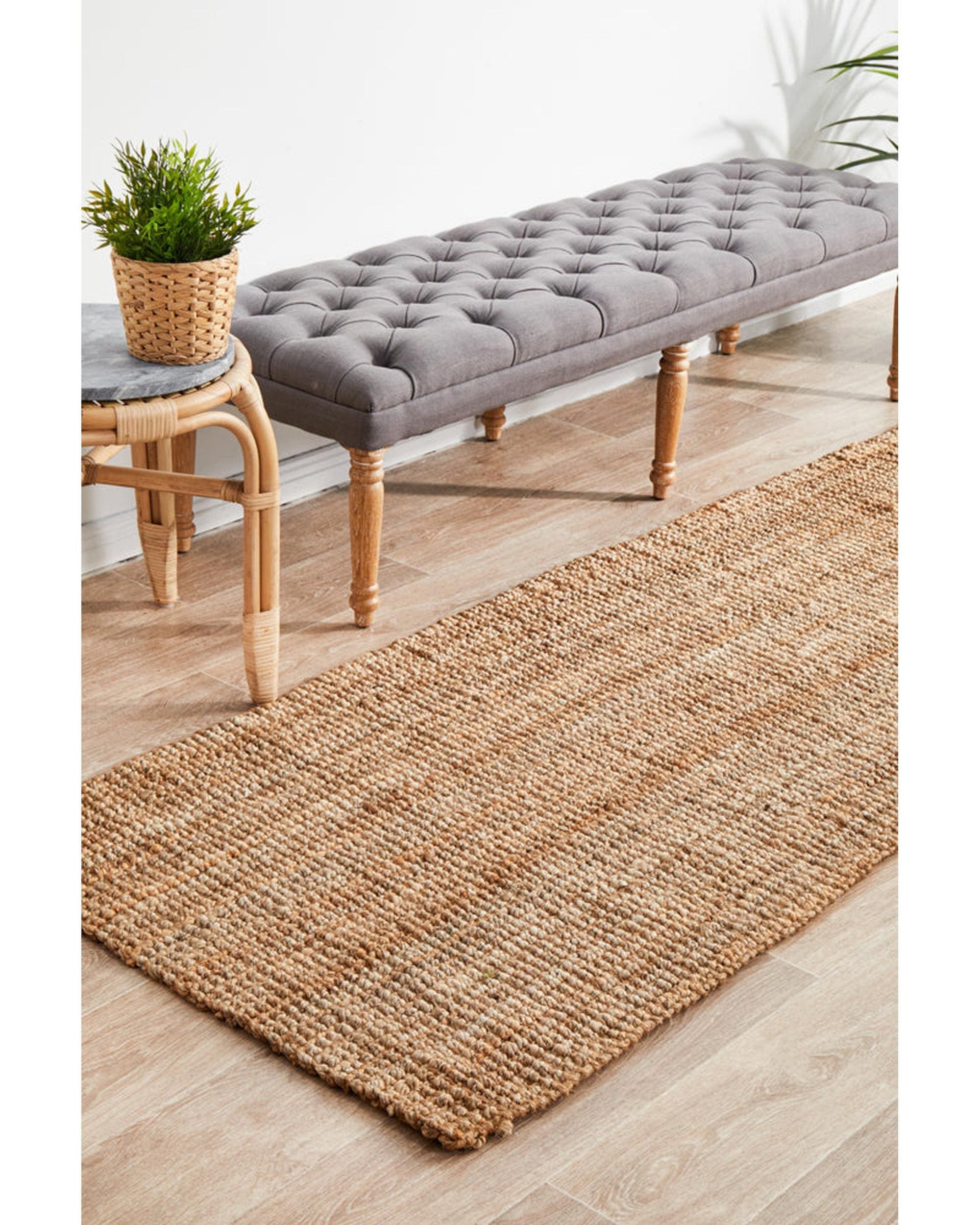 Rug Culture Rugs Atrium Barker Natural Runner