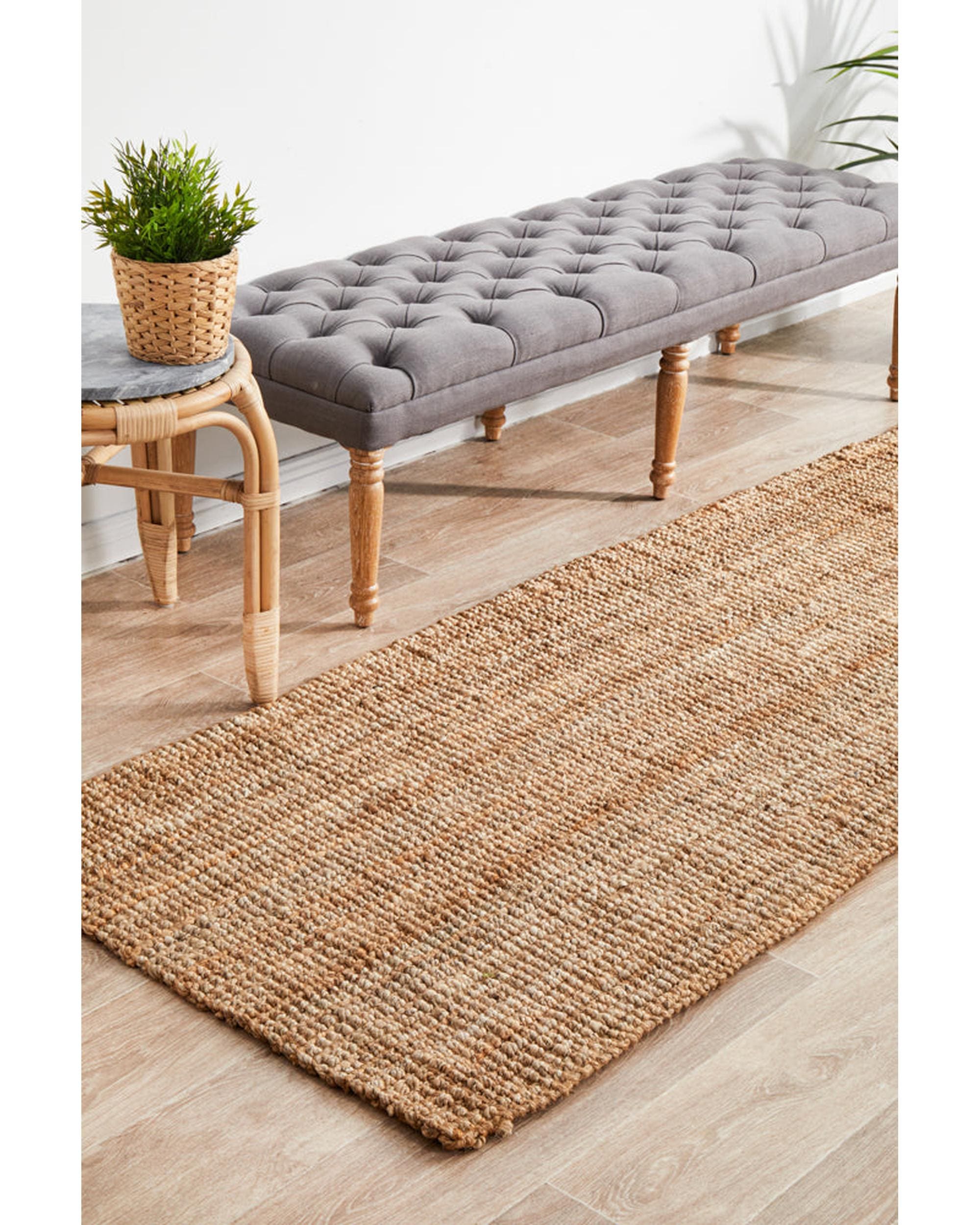 Rug Culture Rugs Atrium Barker Natural Runner