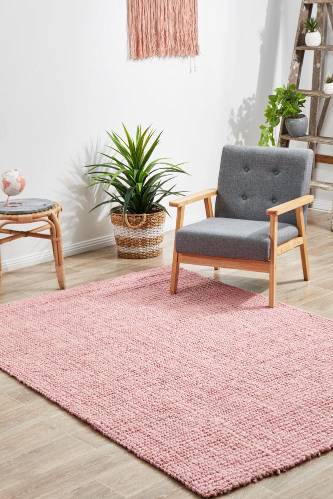 Rug Culture Rugs Atrium Barker Pink Rug