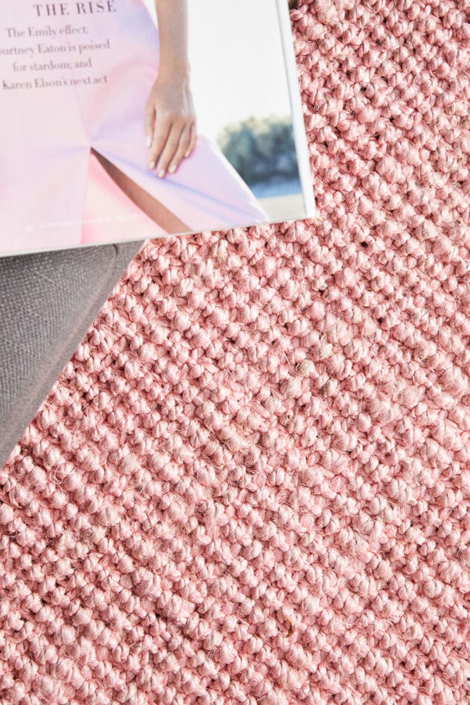 Rug Culture Rugs Atrium Barker Pink Runner
