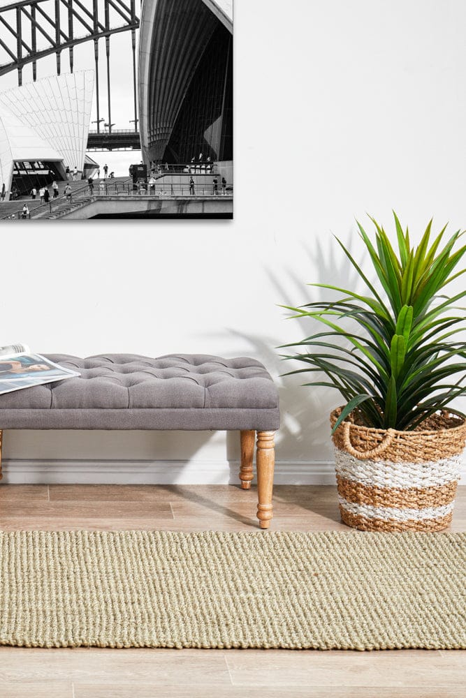 Rug Culture Rugs Atrium Barker Platinum Runner