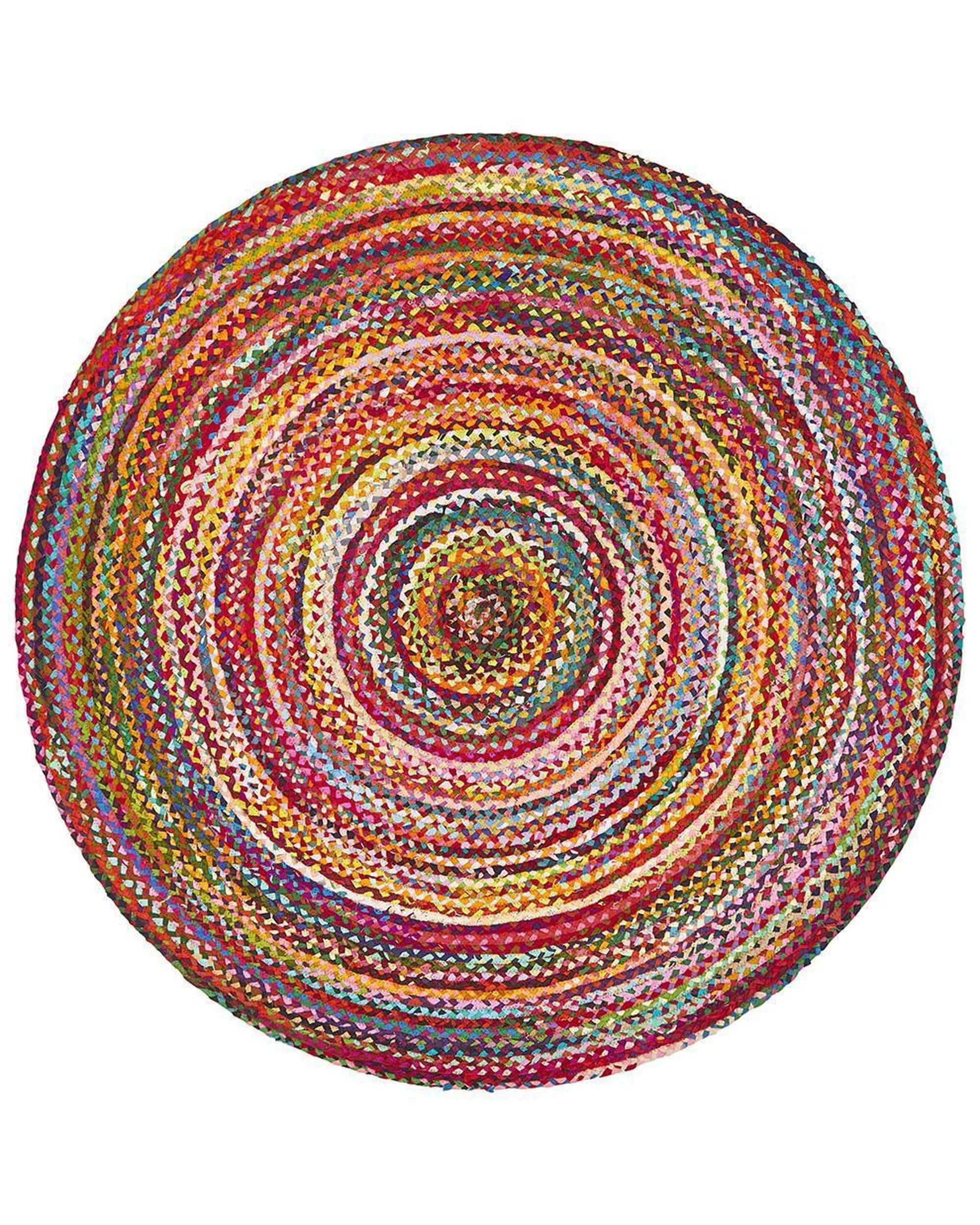 Rug Culture Rugs Atrium Chandra Braided Cotton Rug Multi