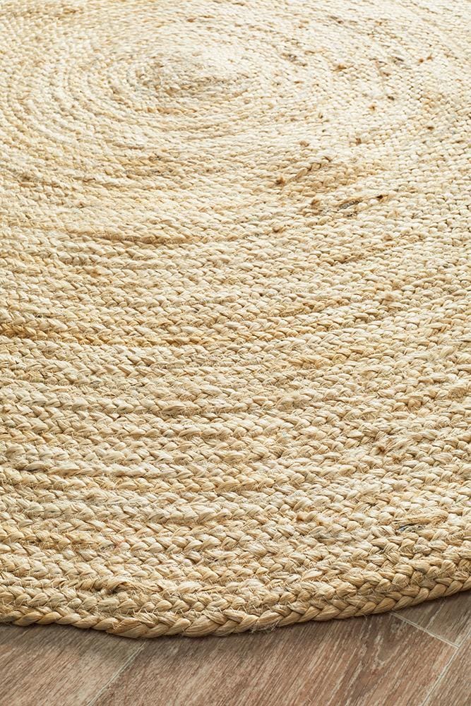 Rug Culture Rugs Atrium Polo Round Bleach