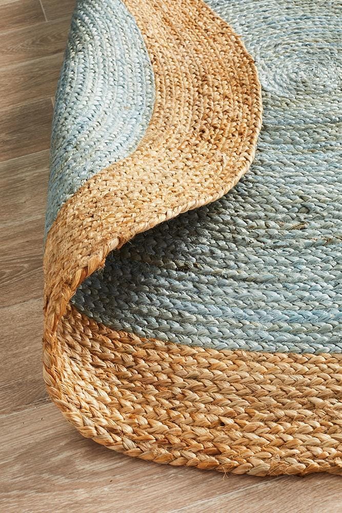 Rug Culture Rugs Atrium Polo Round Blue