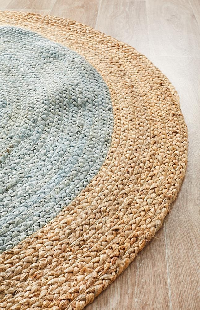 Rug Culture Rugs Atrium Polo Round Blue