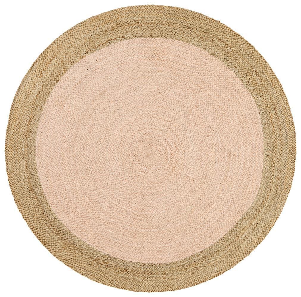 Rug Culture Rugs Atrium Polo Round Pink