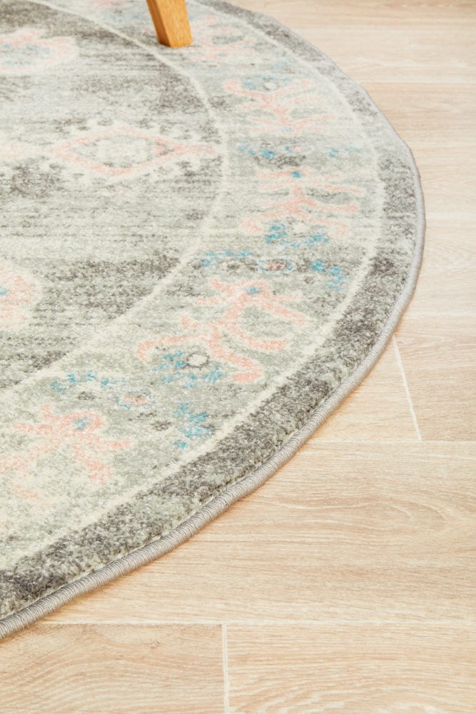 Rug Culture Rugs Avenue 701 Grey Round Rug