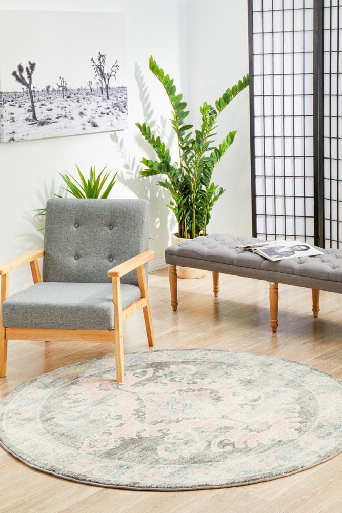 Rug Culture Rugs Avenue 701 Grey Round Rug