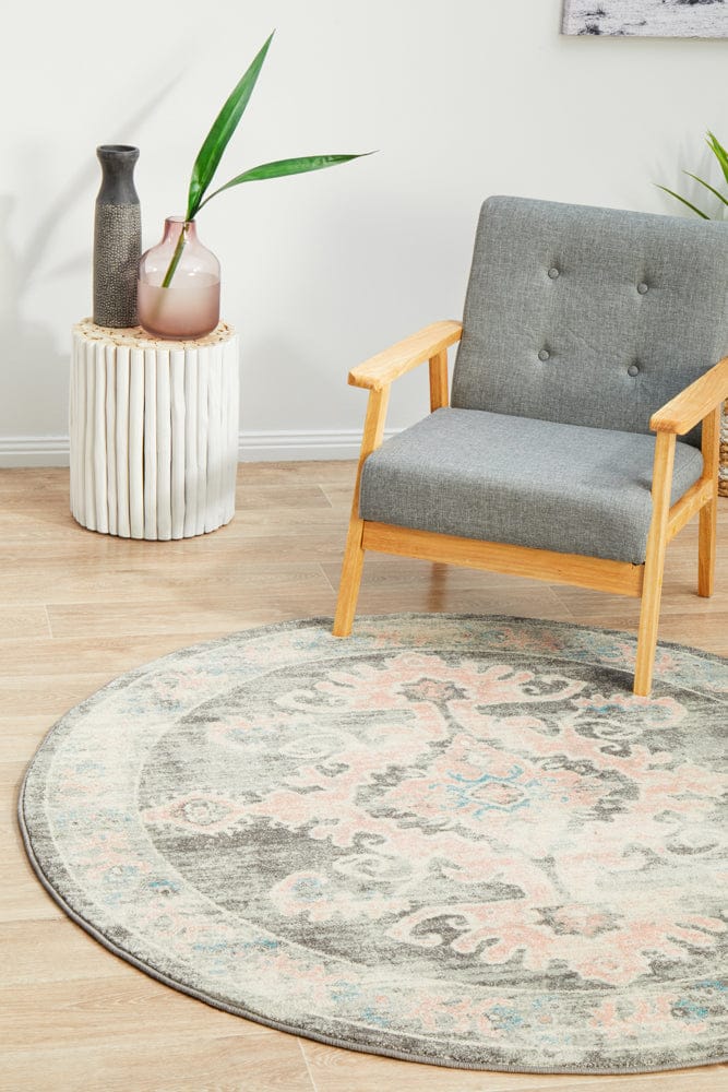 Rug Culture Rugs Avenue 701 Grey Round Rug