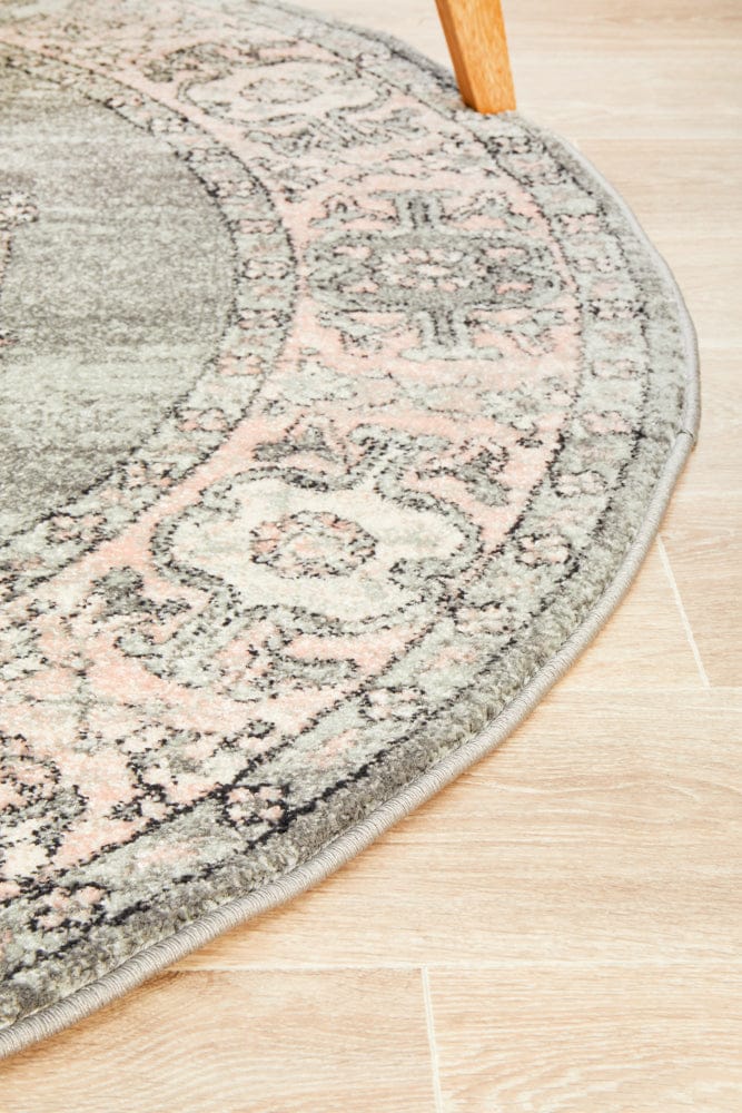 Rug Culture Rugs Avenue 703 Grey Round Rug
