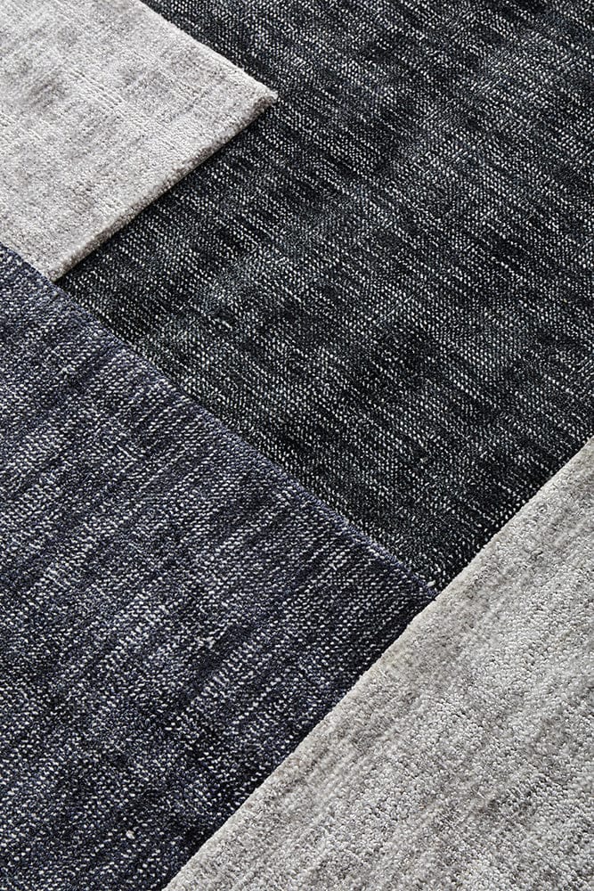 RUG CULTURE Rugs Azure Black