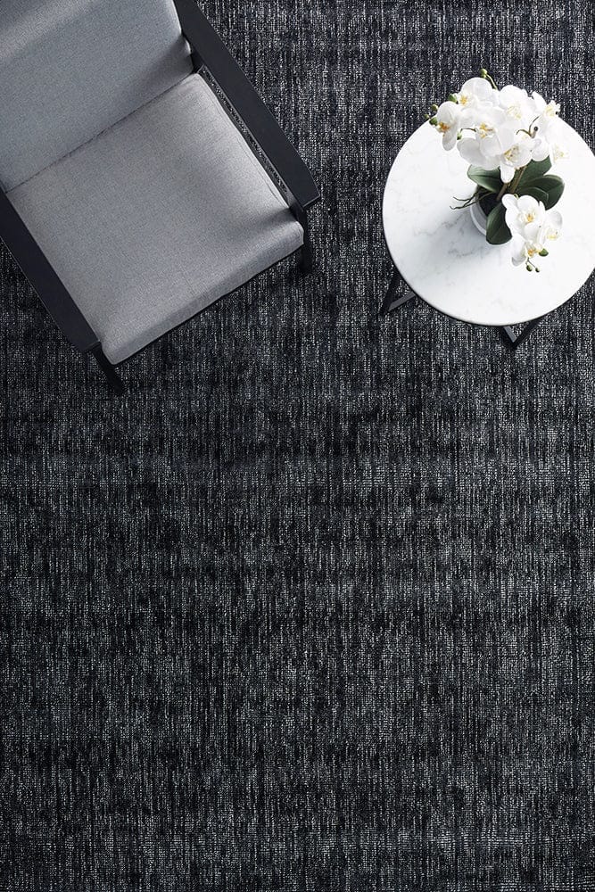 RUG CULTURE Rugs Azure Black