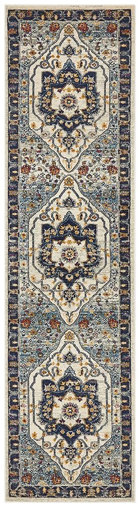 Rug Culture Rugs Babylon 201 Blue Runner Rug